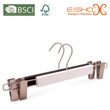 Wooden Pant Hanger with Clips